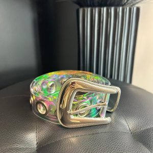 Cinturón Techno Plata