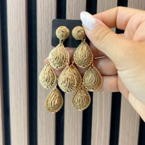 Pendientes Arena Natural