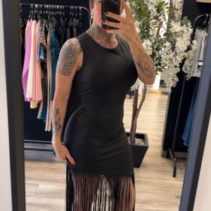 Vestido Triana Flecos